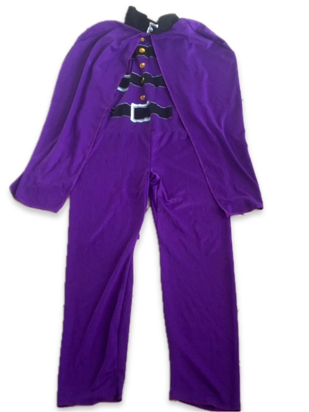Star Wars Kids 2 Pc Costume with Purple Cape Flawed Disney Cosplay One Size
